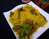 A picture of step 9 of Beef Tehari 😋👌.