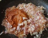 A picture of step 8 of Paneer Ghee Roast.