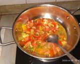A picture of step 1 of Spicy aalu sabji with kasuri methi puri.