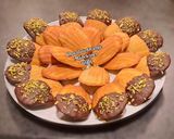 A picture of step 7 of Chocolate Orange Madeleines.