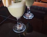 Foto langkah ke 3 dari resep Banana GreenTea Smothie.
