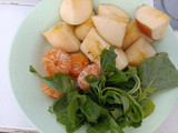 Jus bayam apel jeruk