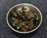 青椒炒皮蛋(簡單料理）的食譜步驟4照片