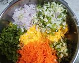 A picture of step 2 of Cheesy Corn Veg Balls.