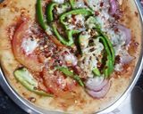 पिझ्झा (pizza recipe in marathi) रेसिपी स्टेप 7 फोटो 