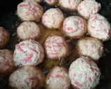 A picture of step 3 of Leftover Bread Manchurian.