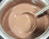 A picture of step 2 of Eggless Chocolate Pan Cake.