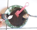 Foto langkah ke 2 dari resep Brownies kukus.