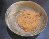 A picture of step 2 of Aloo besan sev.