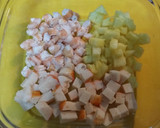 Foto del paso 3 de la receta: Canastillas con marisco y piña