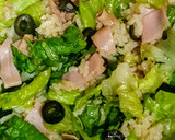Foto del paso 5 de la receta: Ensalada de arroz con aceitunas y jamón york