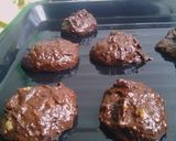 A picture of step 6 of 3 Ingredients Chunky Banana Chocolate Cookies #cookiescontest.