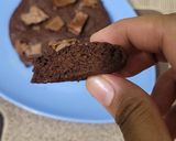 A picture of step 3 of 1- minute Chocolate chunk cookie 🍪.
