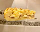 Foto del paso 12 de la receta: Pastel salado de patata, butifarra y mozzarella