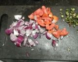 A picture of step 1 of Paneer Sandwich.