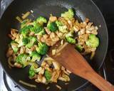 Ayam cah Brokoli langkah memasak 4 foto