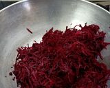 A picture of step 1 of Beetroot Ladoo.