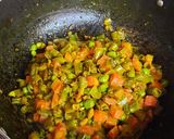 गाजर मटर बीन्स की सब्जी (gajar matar beans ki sabzi recipe in Hindi) रेसिपी चरण 4 फोटो