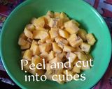 A picture of step 2 of Plantain Omelette.