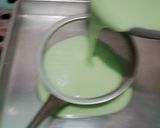 Foto langkah ke 3 dari resep 413# Mochi gulung pandan.