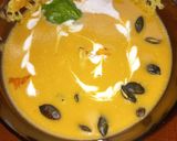 Sütőtök krémleves, keleties fűszerezéssel recept fázis 6 fotója