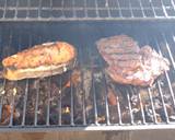 Foto del paso 2 de la receta Bistec y salmn grillado con mantequilla de hierbas