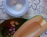 Foto langkah ke 1 dari resep Tumis kates muda ekstra pedass.