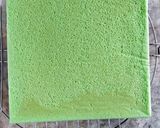 Foto langkah ke 7 dari resep Pandan Ogura Cake.
