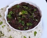 A picture of step 6 of Laal Saag (Red Spinach).