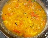 A picture of step 1 of Upma.