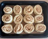 Amerikai fahéjas csiga (Cinnamon roll) recept fázis 8 fotója