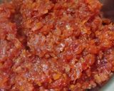 A picture of step 3 of Gazar Ka halwa with Rabadi and gulab jamun.