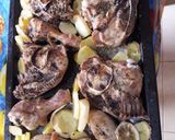 Foto del paso 3 de la receta: Pollo al horno con papas