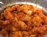 A picture of step 3 of Crock Pot Salsa Chicken.