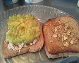 Foto del paso 7 de la receta: Sándwich de Atún... 🍞🥫🥑🥒🥓🥪con aros de Pan de Arroz🍟🥨.