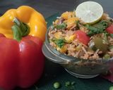 मेक्सिकन राइस (Mexican Rice recipe in hindi) रेसिपी चरण 6 फोटो