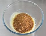 A picture of step 3 of 🍪 Healthy Dark Chocolate Ragi Mixed Nut Cookies 🍪.