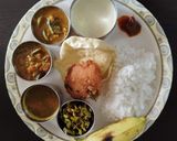 A picture of step 13 of South Indian lunch.