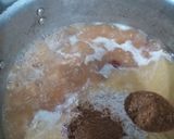 A picture of step 4 of Afghani meatballs pulao.
