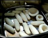A picture of step 2 of Korean rice cake.