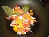 Tumis Tauge Oncom Pedas