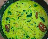 A picture of step 10 of Kerala Comfort Pulissery – Traditional Yogurt Curry.