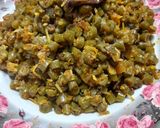 A picture of step 5 of Fresh French beans sabji.