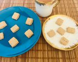 A picture of step 8 of Gluten free Cumin & Ajwain Mini Bites- Savory Farali Butter Biscuits 🍪.