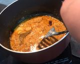 A picture of step 3 of Doi-Katla Kalia (Carp in the Yoghurt Curry).