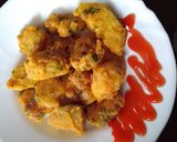 A picture of step 7 of Sweet potato bhajia#festivecontestnairobieast#authors marathon.