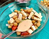 काबुली चना और पनीर सलाद (kabuli chana aur paneer salad recipe in Hindi) रेसिपी चरण 5 फोटो