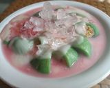Foto langkah ke 9 dari resep Es Pisang Ijo.