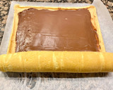 Foto del paso 7 de la receta: Brazo de gitano relleno con queso mascarpone y Nutella