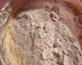 Kek Marble Kukus dengan Pewarna Semulajadi